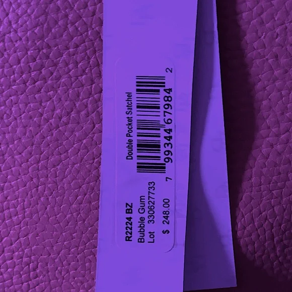 NWT Dooney & Bourke Barbie Pink Leather Bag - Picture 10 of 12